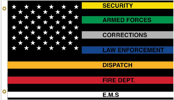 Emergency-1st-Responders-multi-color-flags-for-sale